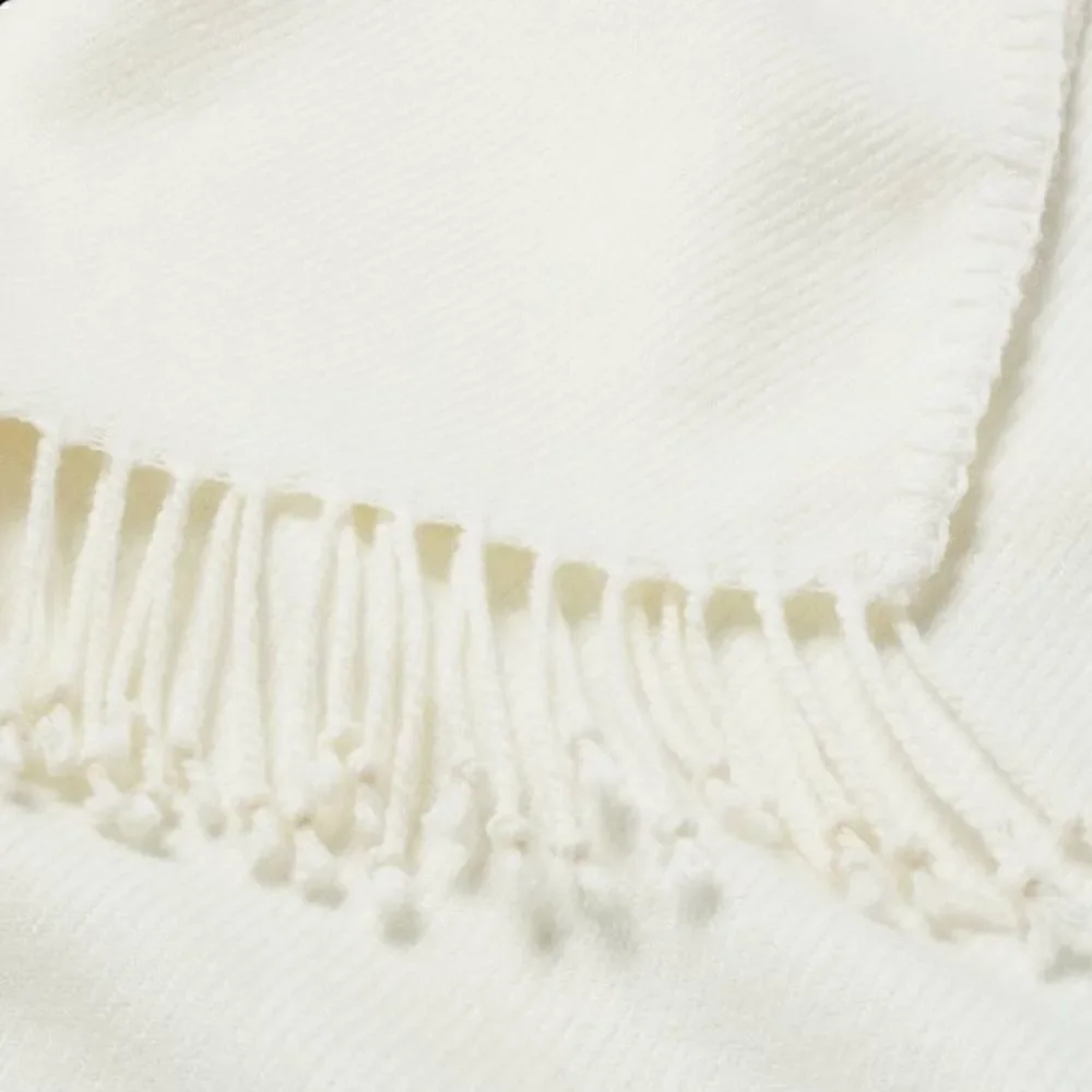 Hearth & Hand Magnolia fringe throw blanket